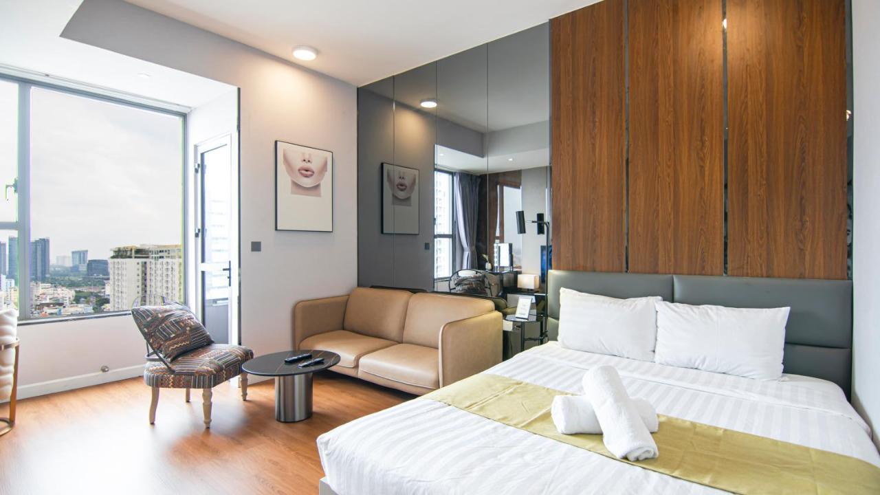 הו צ'י מין סיטי Homet Saigon Rivergate - Free Pool & Gym & Pickup Services מראה חיצוני תמונה